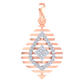 Bisha Drop Diamond Pendant
