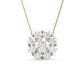 Steanyda Flower Diamond Pendant