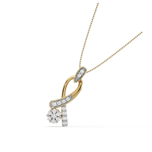 DIVAA Diamond Pendant For Her