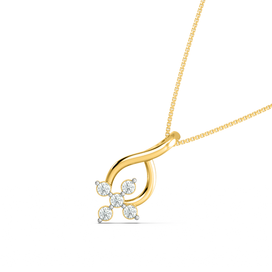DIVAA Diamond Pendant For Her