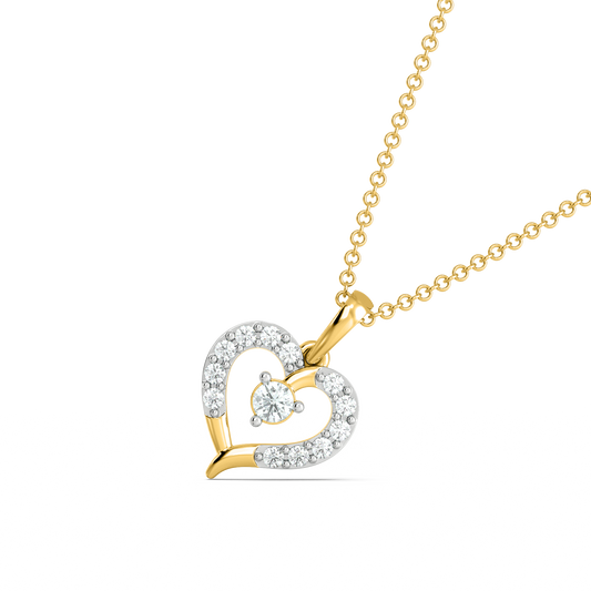 DIVAA Diamond Pendant For Her
