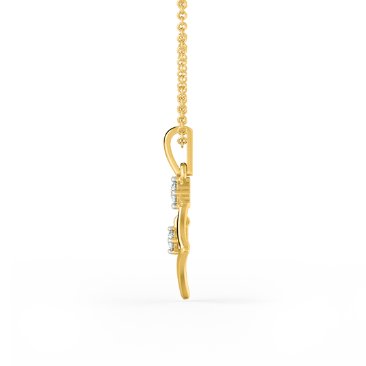 DIVAA Diamond Pendant For Her