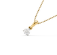 Diamond Pendant for her in Yellow Gold DPD21245