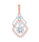 Agata Diamond Pendant