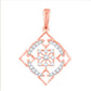 Carree Diamond Pendant
