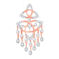 Diamond Pendant for her in Rose Gold DPD22097