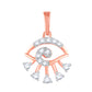 Diamond Pendant for her in Rose Gold DPD22147