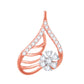 Diamond Pendant for her in Rose Gold DPD22148