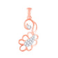 Diamond Pendant for her in Rose Gold DPD22149