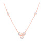 Diamond Pendant for her in Rose Gold DPD22179