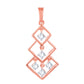 Diamond Pendant for her in Rose Gold DPD22185