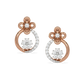 Francie Floral Diamond Stud Earrings