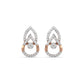Ilena Layered Diamond Stud Earrings