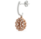 Raiya Hanging Flower Diamond Earrings