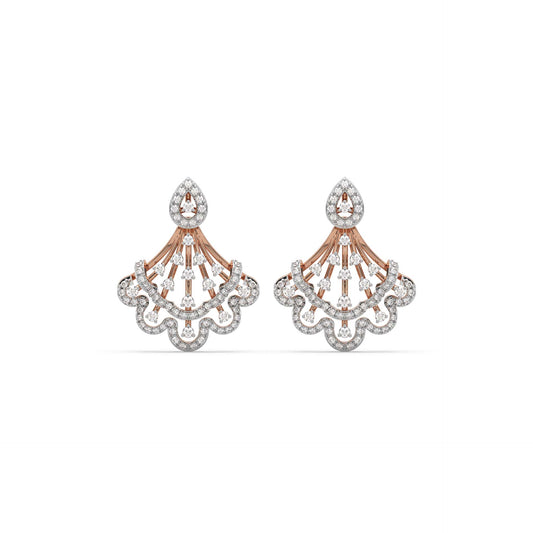 Rashel Diamond Stud Earrings
