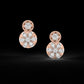 Diamond Pendant Set for her in Rose Gold DPE22016