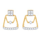 Diamond Earring for her in Yellow Gold DPE23004