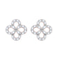Diamond Earring for her in Rose Gold DPE23011