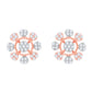 Diamond Earring for her in Rose Gold DPE23035