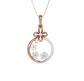 Florence Floral Diamond Pendant