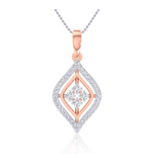 Aloria Triangular Diamond Pendant