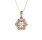 Hershey Diamond Pendant