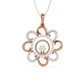 Cabello Floral Diamond Pendant