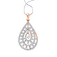 Zarah Oval Diamond Pendant