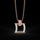 Diamond Pendant Set for her in Rose Gold DPS22011