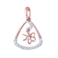 Diamond Pendant for her in Rose Gold DPS23013