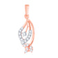 Diamond Pendant for her in Rose Gold DPS23020