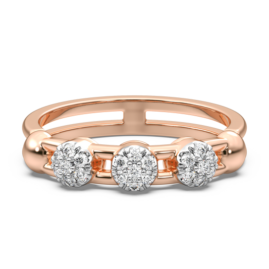 Amberia 3 Diamond Ring