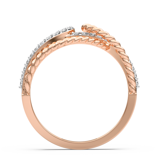 Andreya Twisted Diamond Ring