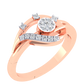 Annamae Leaf Diamond Ring
