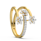 Alissia Start Shaped Diamond Ring