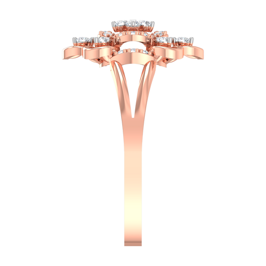Allanah Floral Diamond Ring