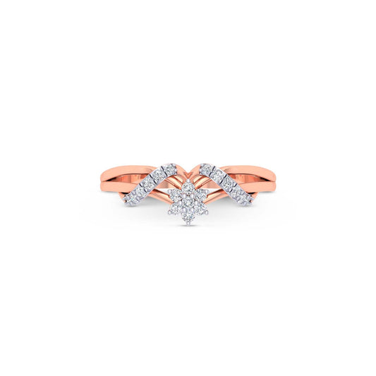 Davine Floral Diamond Ring