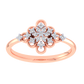 Bria Floral Diamond Ring