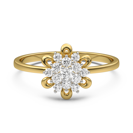 Bryna Floral Diamond Ring