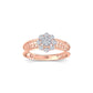 Lyonya Flower Diamond Ring