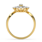 Lesya Circular Diamond Ring