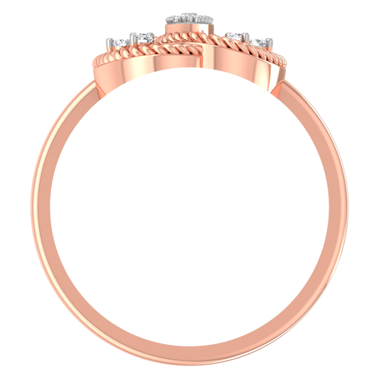 Alyena Butterfly Diamond Ring
