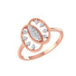 Alyena Butterfly Diamond Ring