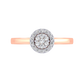 Mariah Halo Diamond Ring