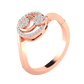 Genny Swirl Diamond Ring