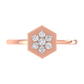 Noa Disc Diamond Ring