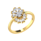 Laure Floral Diamond Ring