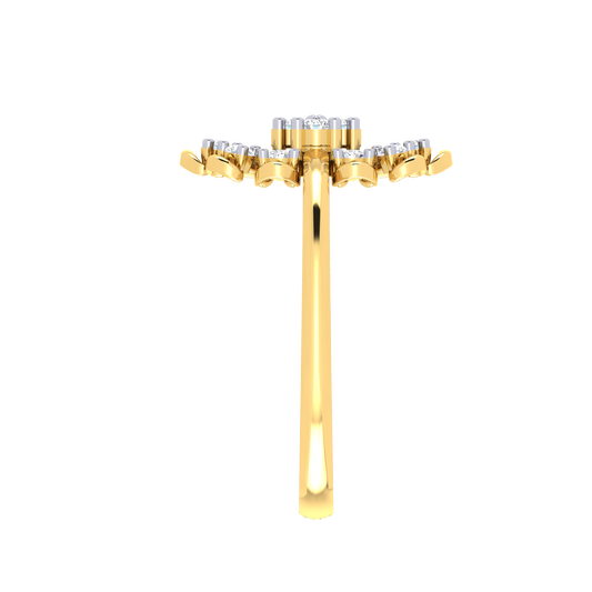 Laure Floral Diamond Ring