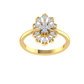 Laure Floral Diamond Ring