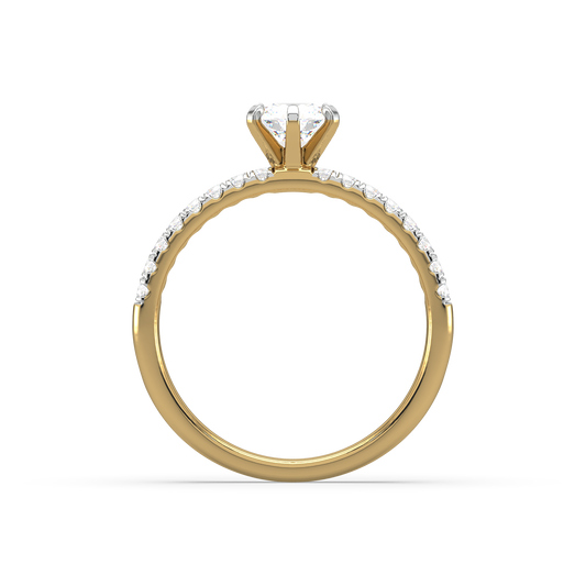 Keisha Solitaire Diamond Ring